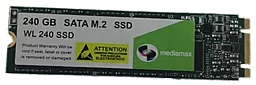 SSD Накопитель Mediamax 240 GB M.2 2280 SATA 3 (WL 240 SSD_)