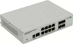 Коммутатор (свитч) Mikrotik CRS112-8G-4S-IN - фото Коммутатор (свитч) Mikrotik CRS112-8G-4S-IN