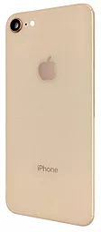 Задняя крышка корпуса Apple iPhone 8 со стеклом камеры Gold