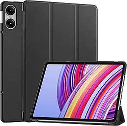 Чехол для планшета BeCover Smart Case для Xiaomi Poco Pad, Poco Pad M1 12.1" Black (711557) - фото Чехол для планшета BeCover Smart Case для Xiaomi Poco Pad, Poco Pad M1 12.1" Black (711557)