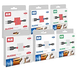 Кабель Earldom EC-154M USB-A - micro USB 12w 2.4a 1м cable red - мініатюра 5 Кабель Earldom EC-154M USB-A - micro USB 12w 2.4a 1м cable red - мініатюра 5