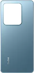 Задняя крышка корпуса Xiaomi Redmi Note 14S Ocean Blue - фото Задняя крышка корпуса Xiaomi Redmi Note 14S Ocean Blue