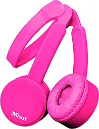 Наушники Trust Nano Foldable Headphones Pink (23102) - миниатюра 2