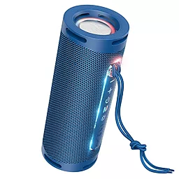 Колонки акустичні Hoco HC9 Dazzling pulse sports BT speaker Navy Blue - фото Колонки акустичні Hoco HC9 Dazzling pulse sports BT speaker Navy Blue