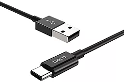 Кабель USB Hoco X23 Skilled USB Type-C Cable Black - миниатюра 4
