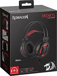 Навушники Redragon Minos Black/Red (78368) - мініатюра 10