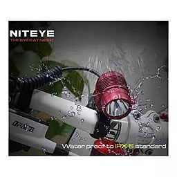 Велофара Niteye B10 Red - миниатюра 6