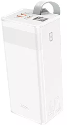 Повербанк Hoco J86 Powermaster 40000 mAh 22.5W White - фото Повербанк Hoco J86 Powermaster 40000 mAh 22.5W White