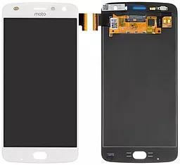 Дисплей Motorola Moto Z2 Play (XT1710-01, XT1710-02, XT1710-07, XT1710-08, XT1710-09, XT1710-10) з тачскріном, (OLED), White