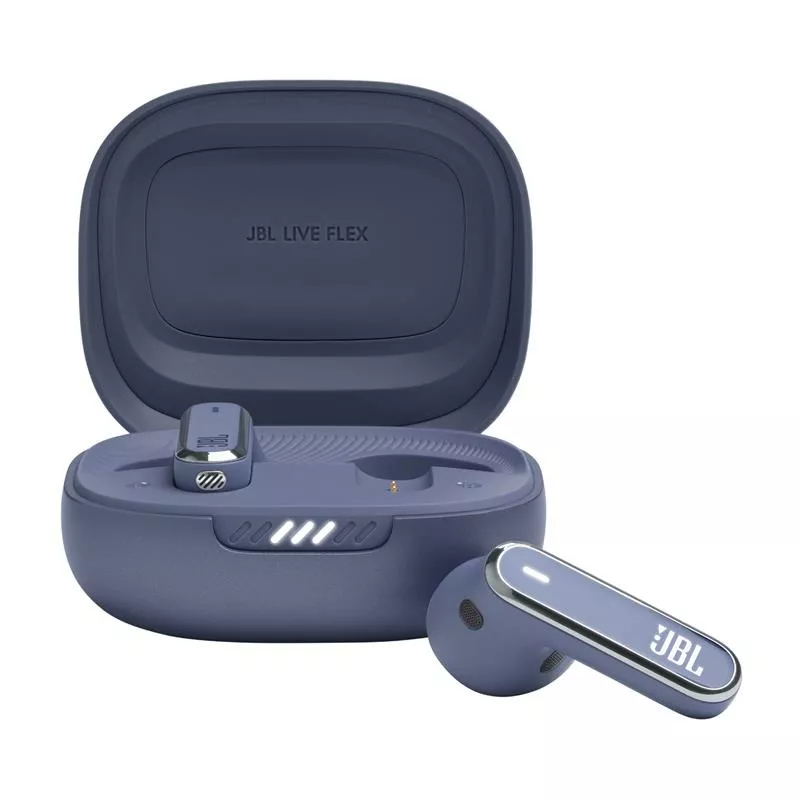 Навушники JBL Live Flex Blue (JBLLIVEFLEXBLU) - фото 1