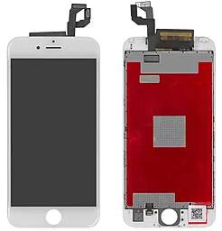 Дисплей Apple iPhone 6S с тачскрином и рамкой, (IPS), White
