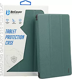 Чохол для планшету BeCover Smart Case для Samsung Galaxy Tab S10 Plus (SM-X820/SM-X826) 12.4" Dark Green (712234)