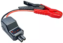 Кабель-переходник для Jump Strarter з индикатором напряжения АКБ Display Smart Battery Clips 12V 