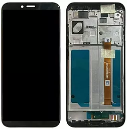 Дисплей Lenovo K5 Play (L38011) с тачскрином и рамкой, оригинал, Black - фото Дисплей Lenovo K5 Play (L38011) с тачскрином и рамкой, оригинал, Black