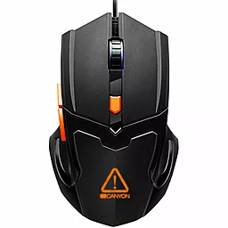 Компьютерная мышка Canyon Vigil Black/Orange USB (CND-SGM02RGB)