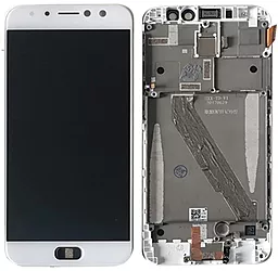 Дисплей Asus ZenFone 4 Selfie Pro ZD552KL (Z01MD, Z01MDA) с тачскрином и рамкой, оригинал, White - фото Дисплей Asus ZenFone 4 Selfie Pro ZD552KL (Z01MD, Z01MDA) с тачскрином и рамкой, оригинал, White
