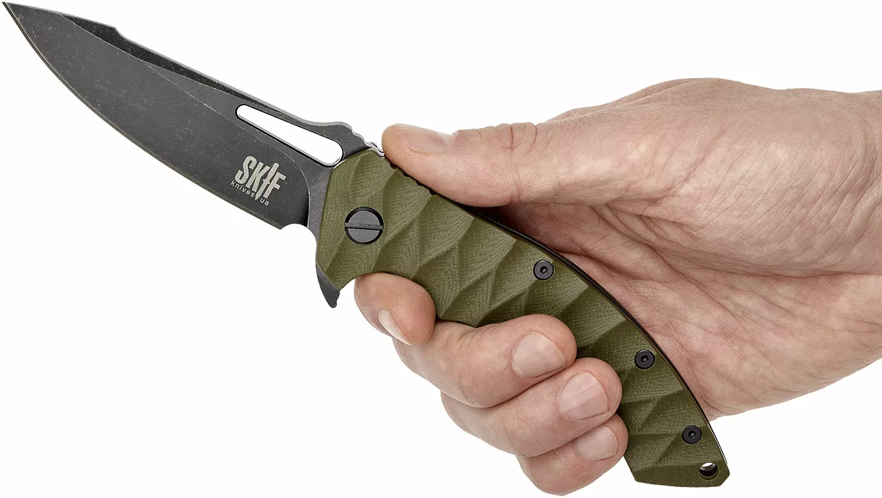 Нож Active (Skif) Shark II BSW (421SEBG) Olive - фото 5