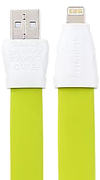 USB Кабель Remax Full Speed 2 Lightning Cable Green (RC-011i)
