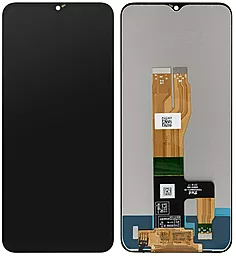 Дисплей Realme C30, C31 (желтый шлейф) с тачскрином, оригинал, Black