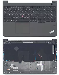 Клавиатура для ноутбука Lenovo Thinkpad S5-531 S5-540 S5 S531 S540 с указателем Point Stick топ панелью и подсветкой Light черная