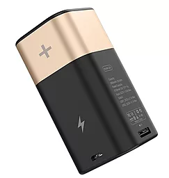 Повербанк Hoco J24 Cool Energy 8000 mAh Gold - фото Повербанк Hoco J24 Cool Energy 8000 mAh Gold
