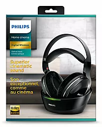 Навушники Philips SHD8850 Wireless Black - мініатюра 5