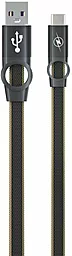 Кабель Gelius Pro Flexible 2 GP-UC07c USB-A - Type-C 10w 1м cable Black - фото Кабель Gelius Pro Flexible 2 GP-UC07c USB-A - Type-C 10w 1м cable Black