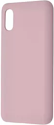 Чохол Wave Full Silicone Cover для Xiaomi Redmi 9A Pink Sand