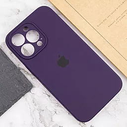 Чохол Silicone Case Full Camera для Apple iPhone 13 Pro Max Elderberry - мініатюра 3 Чохол Silicone Case Full Camera для Apple iPhone 13 Pro Max Elderberry - мініатюра 3