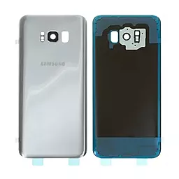 Задняя крышка корпуса Samsung Galaxy S8 Plus G955 со стеклом камеры Original Arctic Silver
