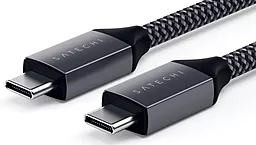USB Кабель Satechi USB Type-C to USB Type-C 100W 2m Space Gray (ST-TCC2M)