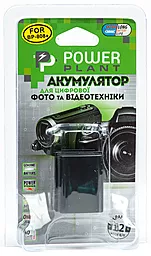Аккумулятор для видеокамеры Canon BP-808 сhip (900 mAh) DV00DV1260 PowerPlant - миниатюра 3