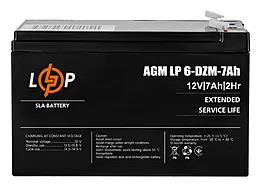 Акумуляторна батарея Logicpower 12V 7Ah (LPM 12V - 7 Ah) AGM (25441)