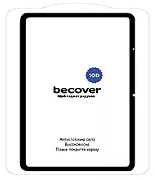 Захисне скло BeCover 10D для Xiaomi Redmi Pad 10.61" 2022 Black (710589) - мініатюра 2