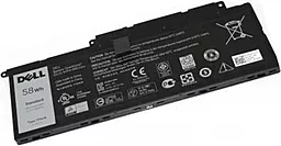 Аккумулятор для ноутбука Dell F7HVR Inspiron 15 7537 / 14.8V 3910mAh /  Black