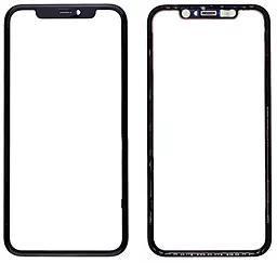 Сенсор (тачскрин) Apple iPhone 11 (без микросхемы), с рамкой, Black - фото Сенсор (тачскрин) Apple iPhone 11 (без микросхемы), с рамкой, Black