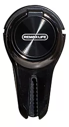 Держатель Remax Car Vent Phone Ring Stand RL-BK01 Black - фото Держатель Remax Car Vent Phone Ring Stand RL-BK01 Black