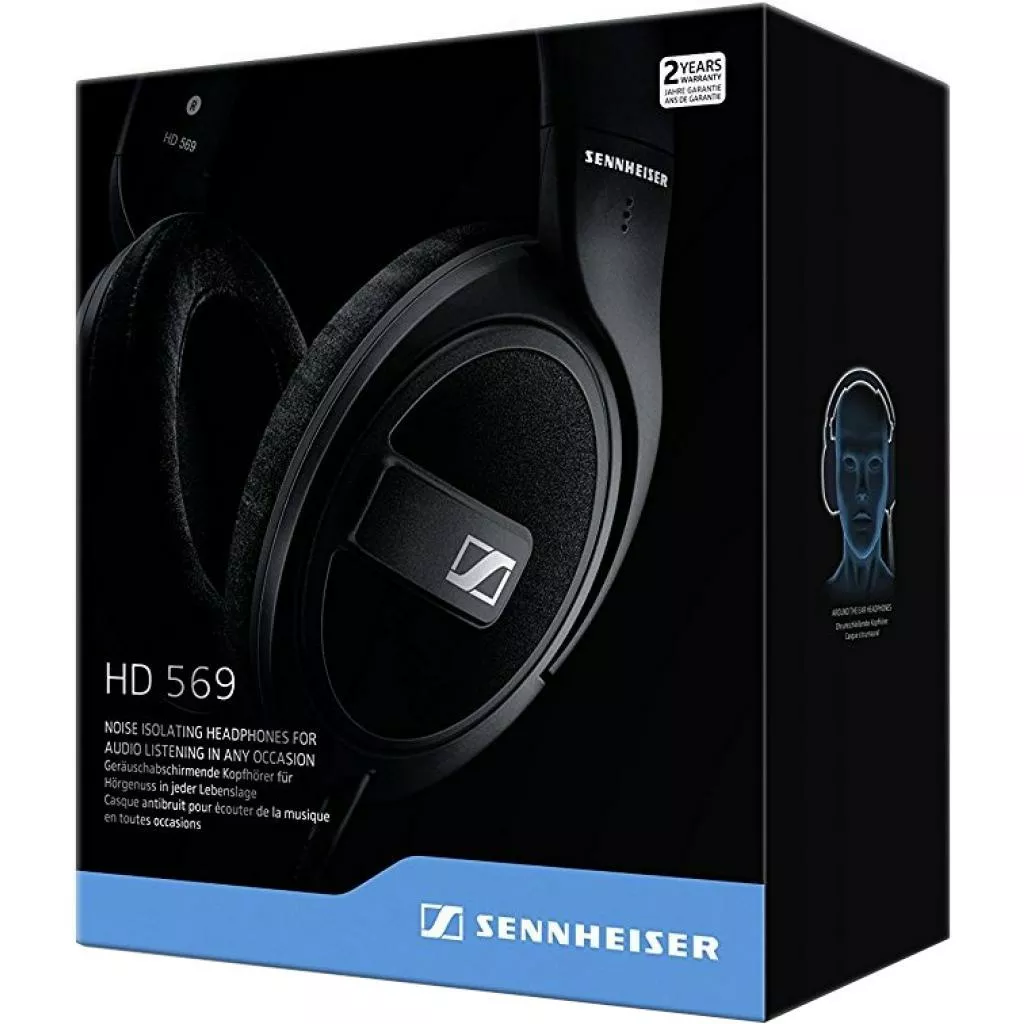Наушники Sennheiser HD 569 Black - фото 6