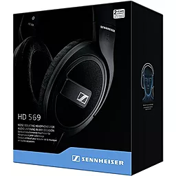 Наушники Sennheiser HD 569 Black - миниатюра 6 Наушники Sennheiser HD 569 Black - миниатюра 6