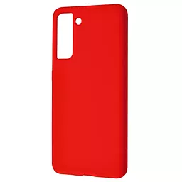 Чехол Wave Full Silicone Cover для Samsung Galaxy S21 (G991B) Red