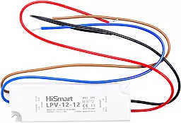 Блок живлення HiSmart 12w 1a 12v IP67 - фото Блок живлення HiSmart 12w 1a 12v IP67