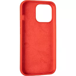 Чехол 1TOUCH Original Full Soft Case for iPhone 13 Pro Red (Without logo) - миниатюра 3 Чехол 1TOUCH Original Full Soft Case for iPhone 13 Pro Red (Without logo) - миниатюра 3