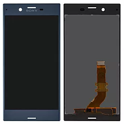 Дисплей Sony Xperia XZ (F8331, F8332, SO-01J, SOV34, 601SO) с тачскрином, оригинал, Blue - фото Дисплей Sony Xperia XZ (F8331, F8332, SO-01J, SOV34, 601SO) с тачскрином, оригинал, Blue