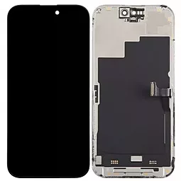 Дисплей Apple iPhone 15 Pro с тачскрином и рамкой, (OLED), Black
