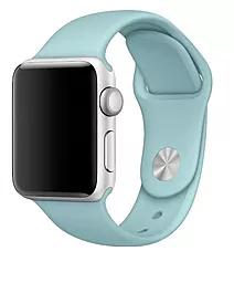 Ремінець Silicone Band S для Apple Watch 38мм/40мм | Series 1/2/3/4/5/6/SE Sea Blue