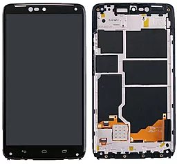 Дисплей Motorola Droid Turbo (XT1254) с тачскрином и рамкой, Black - фото Дисплей Motorola Droid Turbo (XT1254) с тачскрином и рамкой, Black