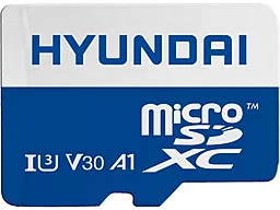 Карта памяти Hyundai microSDXC 512GB Class 10 UHS-I U3 V30 A1 + SD-адаптер (SDC512GU3) - миниатюра 2