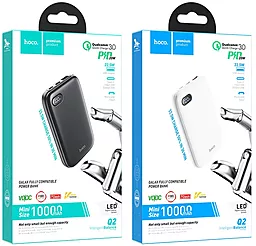 Повербанк Hoco Q2 10000mAh White - миниатюра 3 Повербанк Hoco Q2 10000mAh White - миниатюра 3