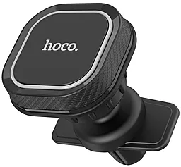 Тримач магнітний Hoco CA52 Intelligent Magnetic Air Outlet Holder Black - фото Тримач магнітний Hoco CA52 Intelligent Magnetic Air Outlet Holder Black