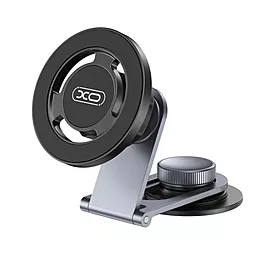 Автодержатель магнитный XO C147 Metal Magnetic Car Holder Black - фото Автодержатель магнитный XO C147 Metal Magnetic Car Holder Black